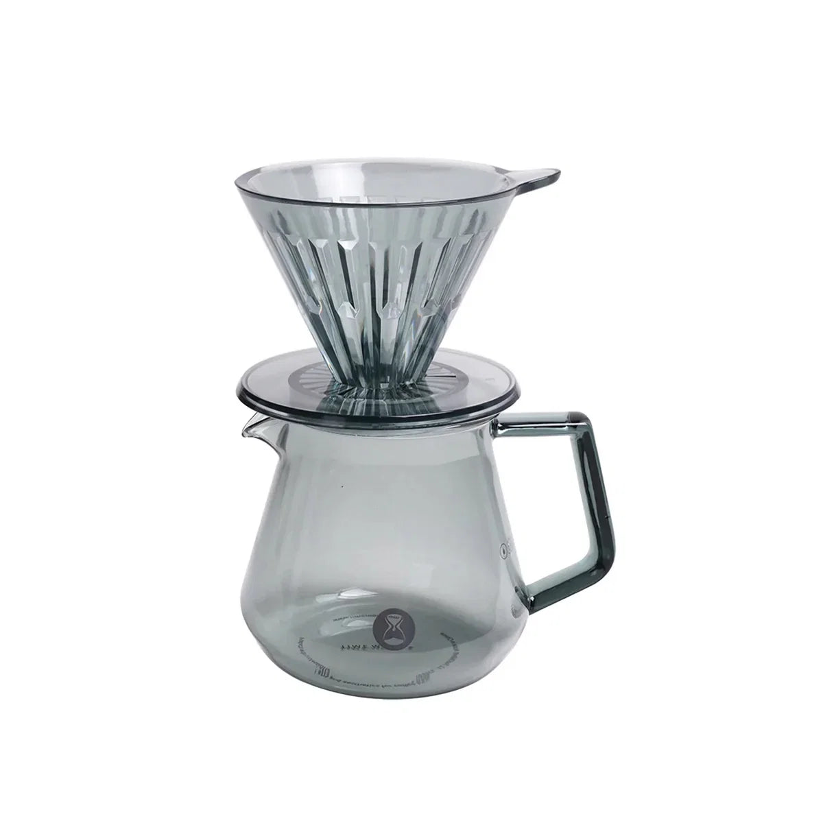 Timemore Crystal Eye Brewer Set 01 (Black PCTG Transparent)