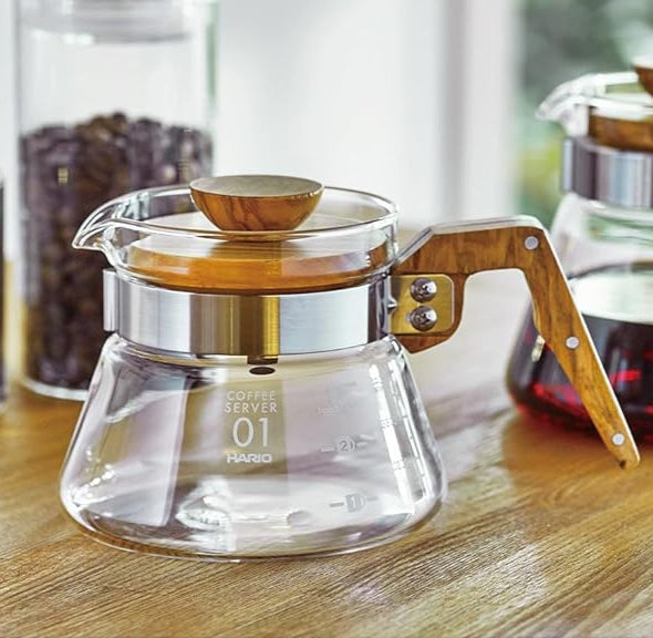 Hario Coffee Server Olive Wood, 400 ml