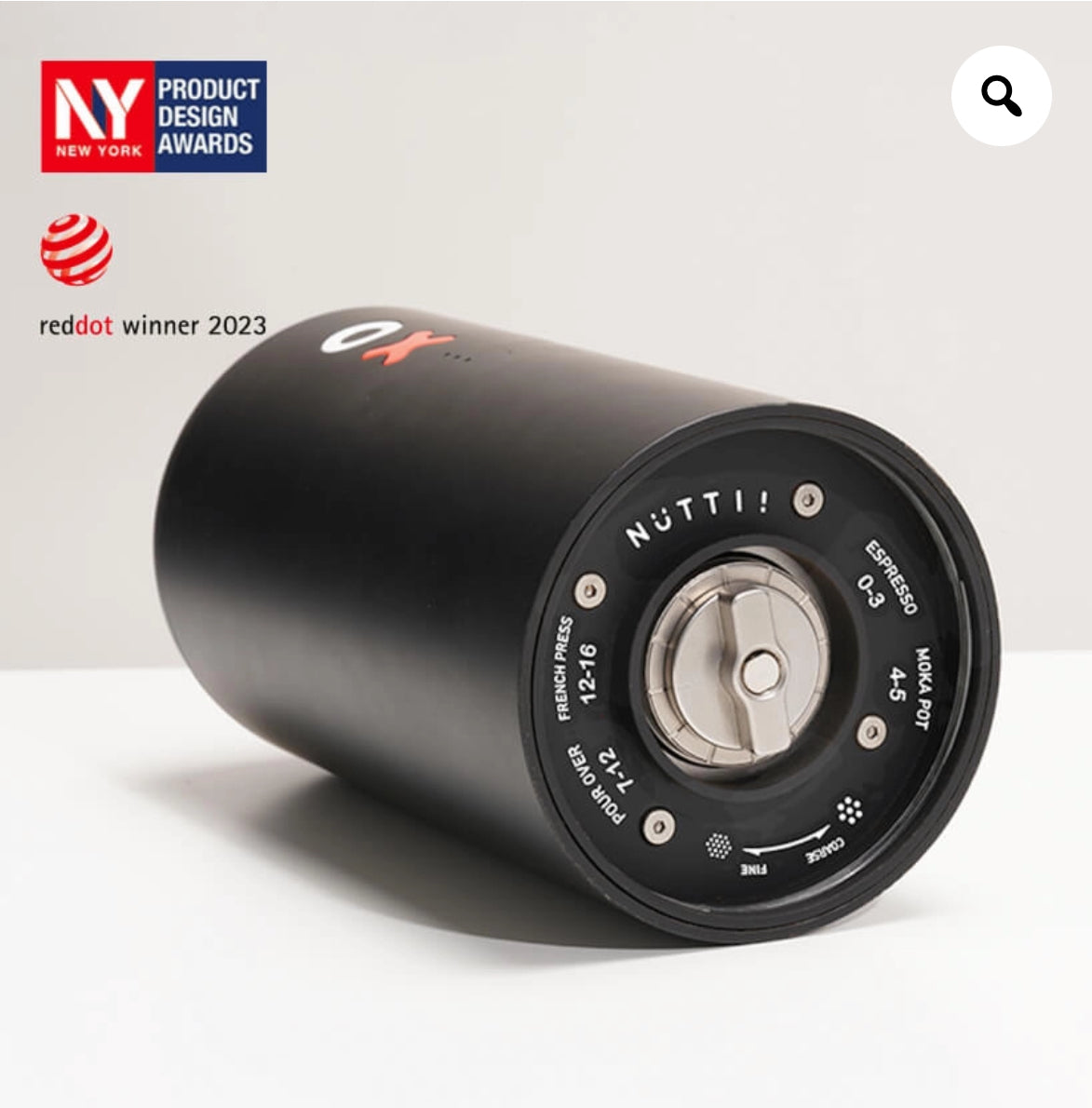 TIMEMORE X NUTTII OX METAL WIRELESS PORTABLE ELECTRIC COFFEE GRINDER
