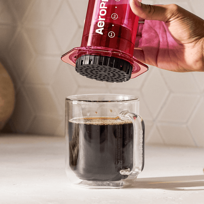 AeroPress Coffee Maker - Pink