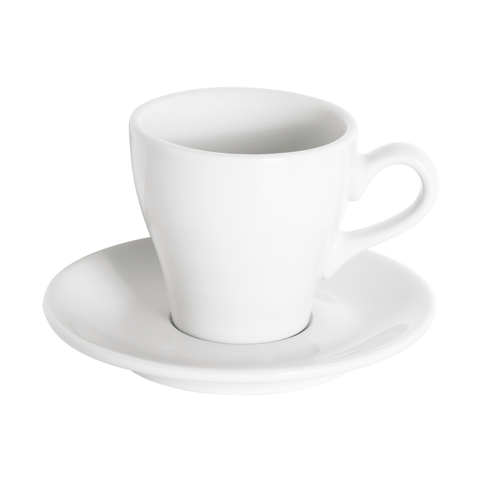 Tulip Collection 180ml Cappuccino Cup and 14cm Cappuccino Saucer