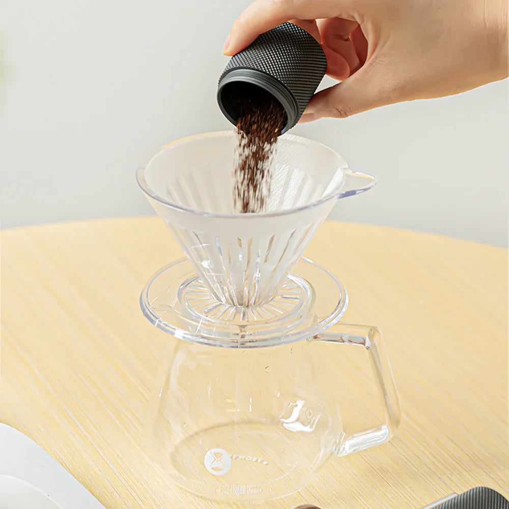 TIMEMORE Crystal Eye Turbo Dripper PCTG - Clear (New) 1-2 Cups