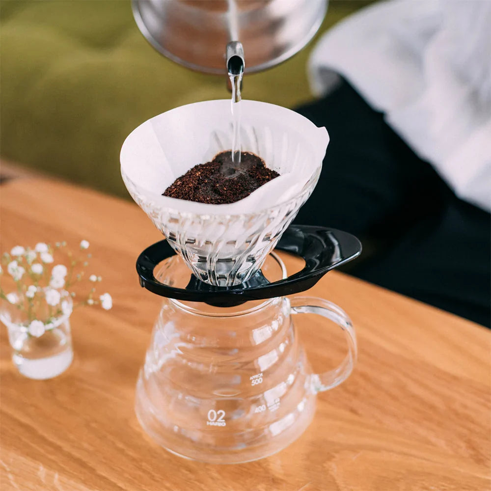 Hario V60 Dripper 02 - Glass Brewer Black