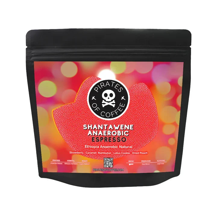 SHANTAWENE ANAEROBIC ESPRESSO: Ethiopia Anaerobic Natural Pirates of Coffee