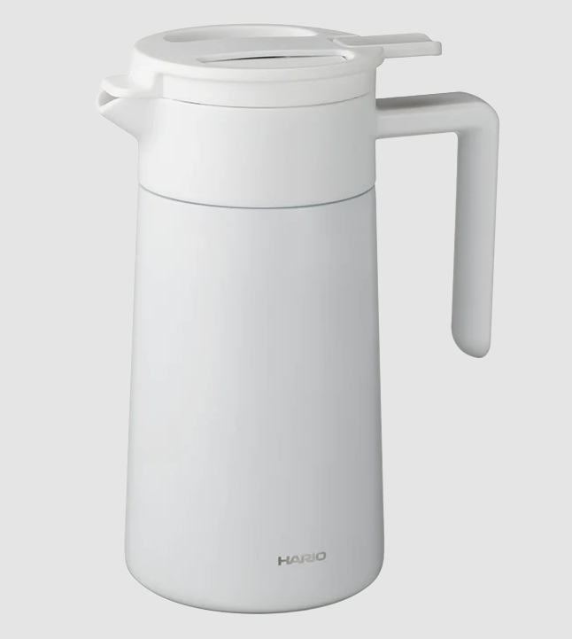 Hario Thermal Server With Ceramic Coating 600ml - White