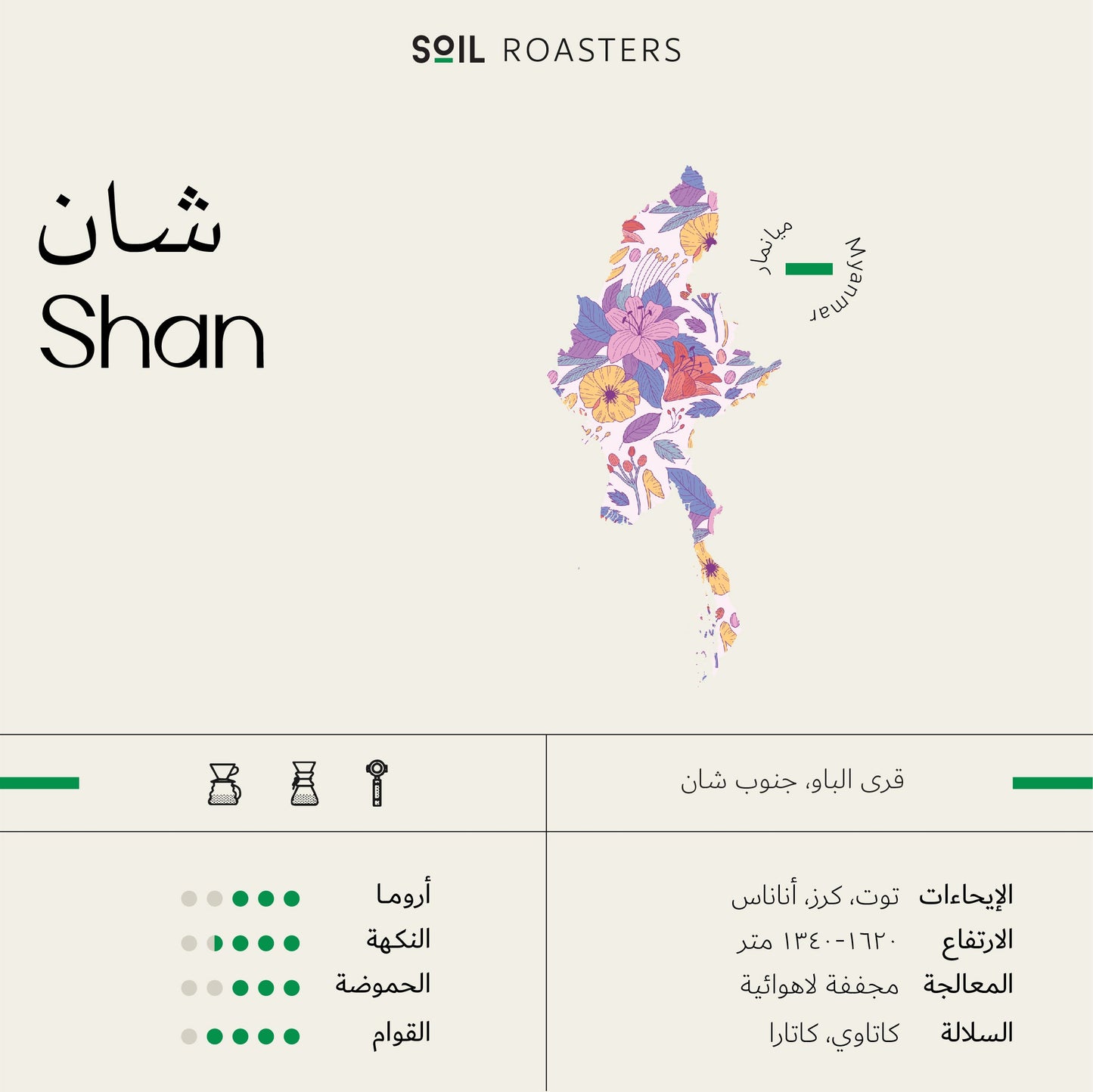 Shan Myanmar Soil Roastery
