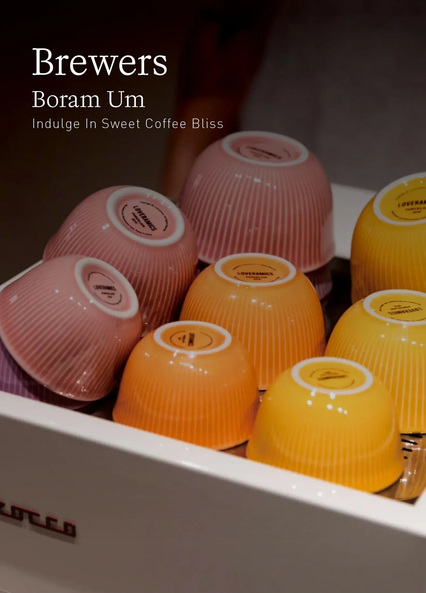 LOVERAMICS Brewers 200ml Boram Um Tasting Cup Yellow