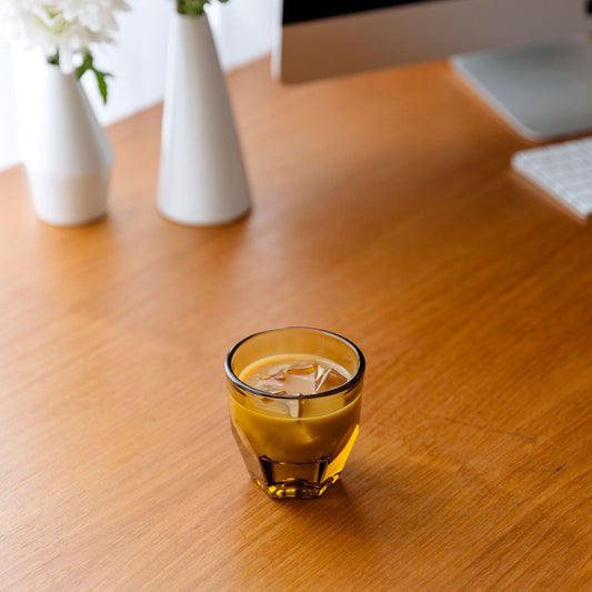 Vero Cortado Glass Amber