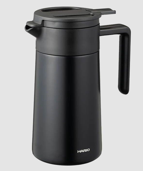 Hario Thermal Server With Ceramic Coating Black (600ml)