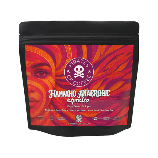 DAYE BENSA HAMASHO ANAEROBIC ESPRESSO: ETHIOPIA ANAEROBIC NATURAL | pirates of coffee