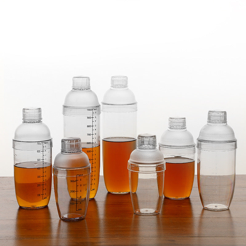 Plastic cocktail shaker 750ml