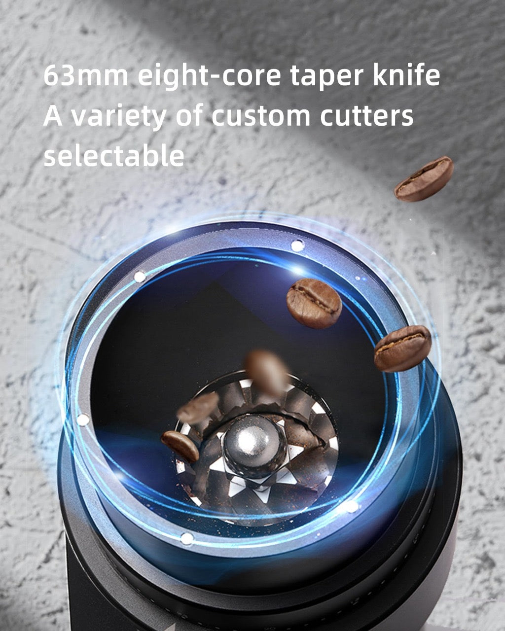 STARSEEKER EDGE Plus Electric Coffee Grinder, 63MM Burr Coffee Grinder - Hand Brew