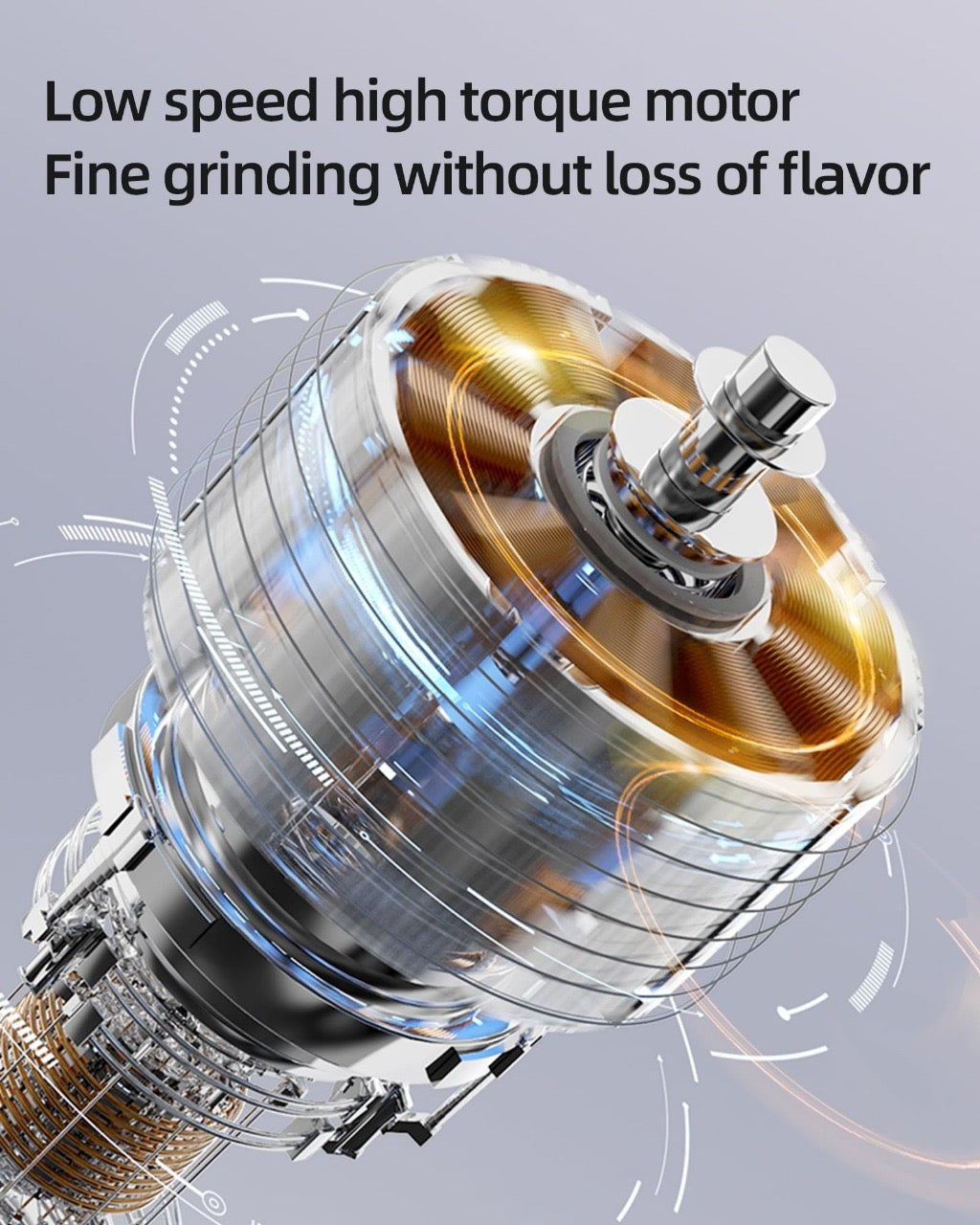 STARSEEKER EDGE Plus Electric Coffee Grinder, 63MM Burr Coffee Grinder - Hand Brew