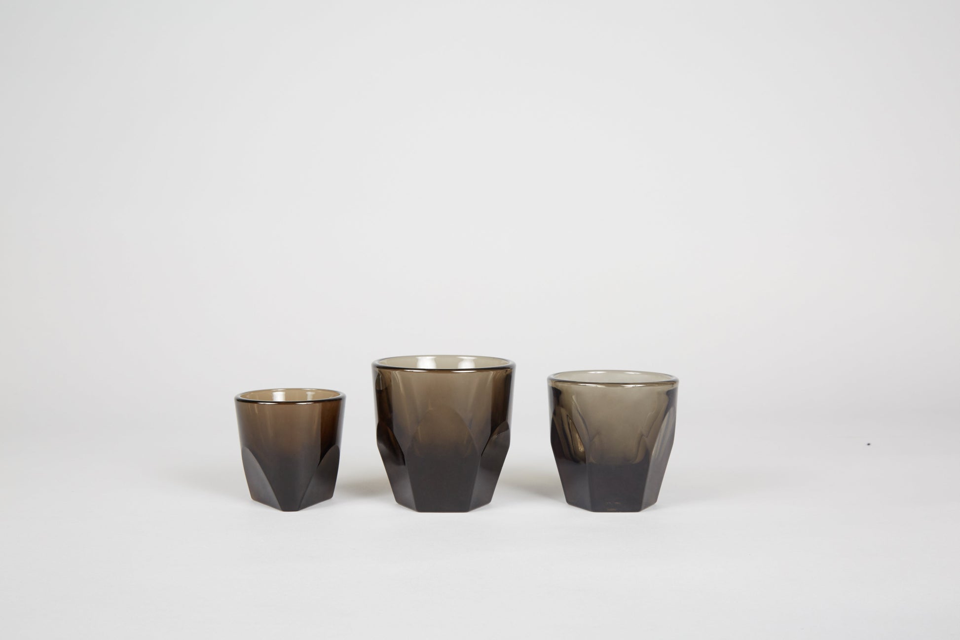VERO Cappuccino Glass, Smoke