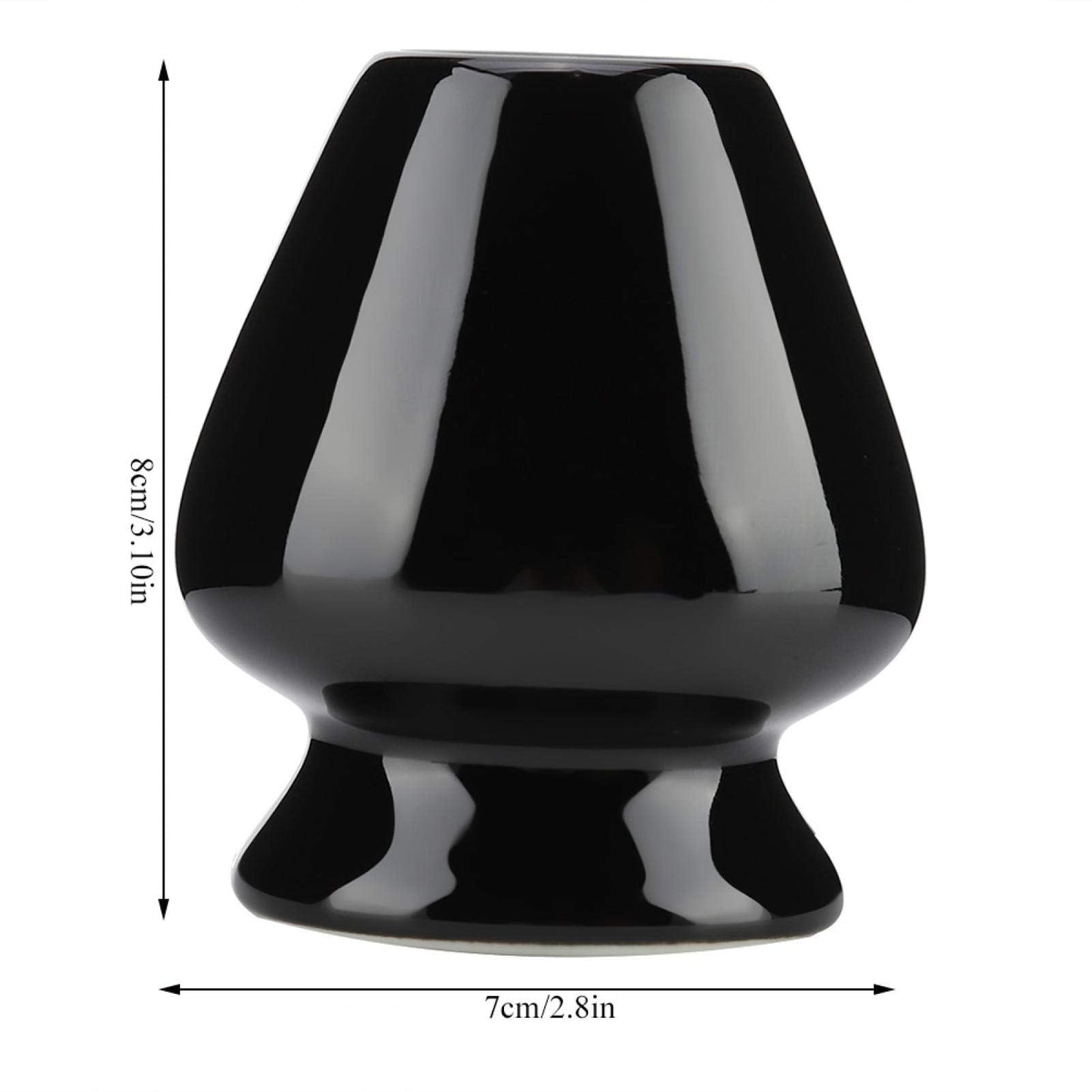 matcha whisk stand black