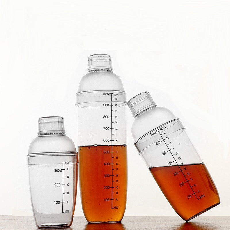 Plastic cocktail shaker 1000ml