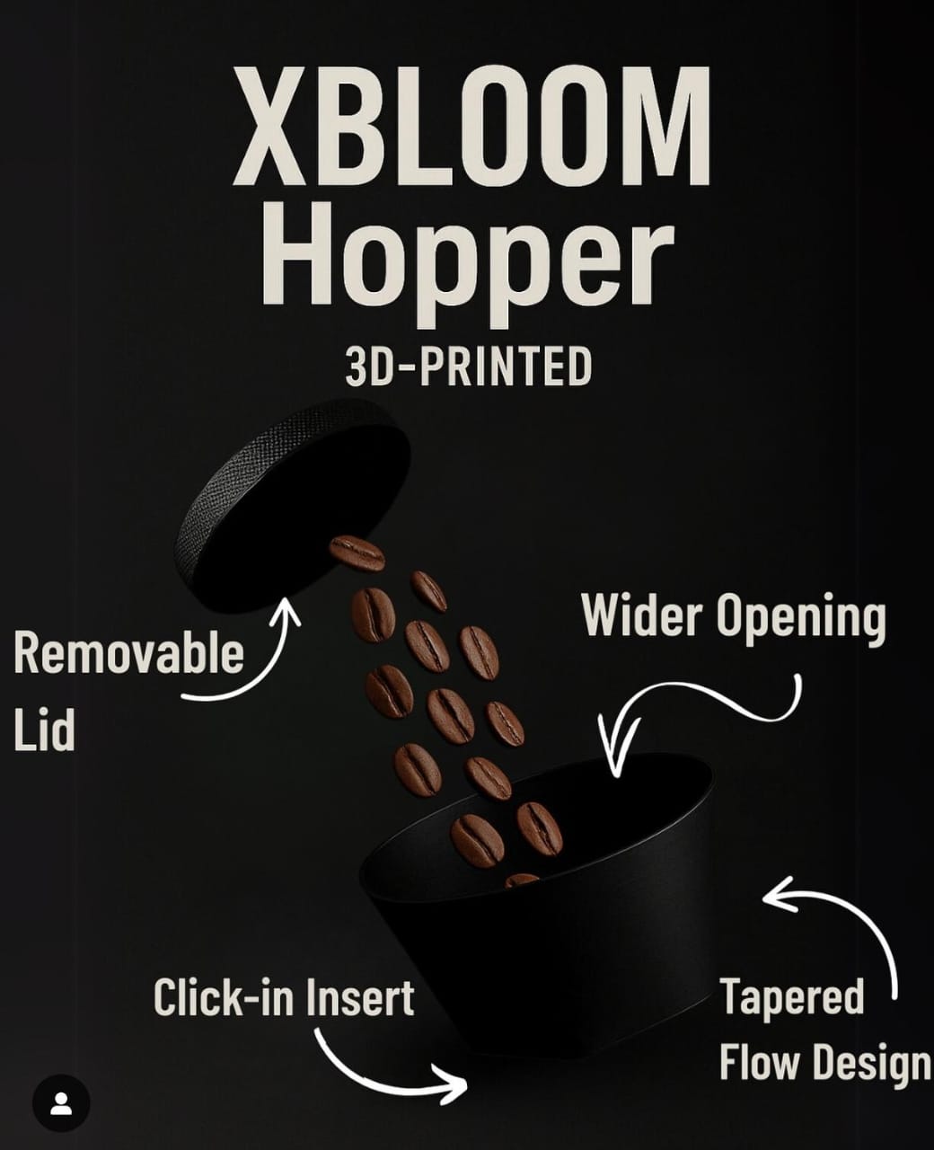 xBloom Studio Accessory - Storage & Hopper