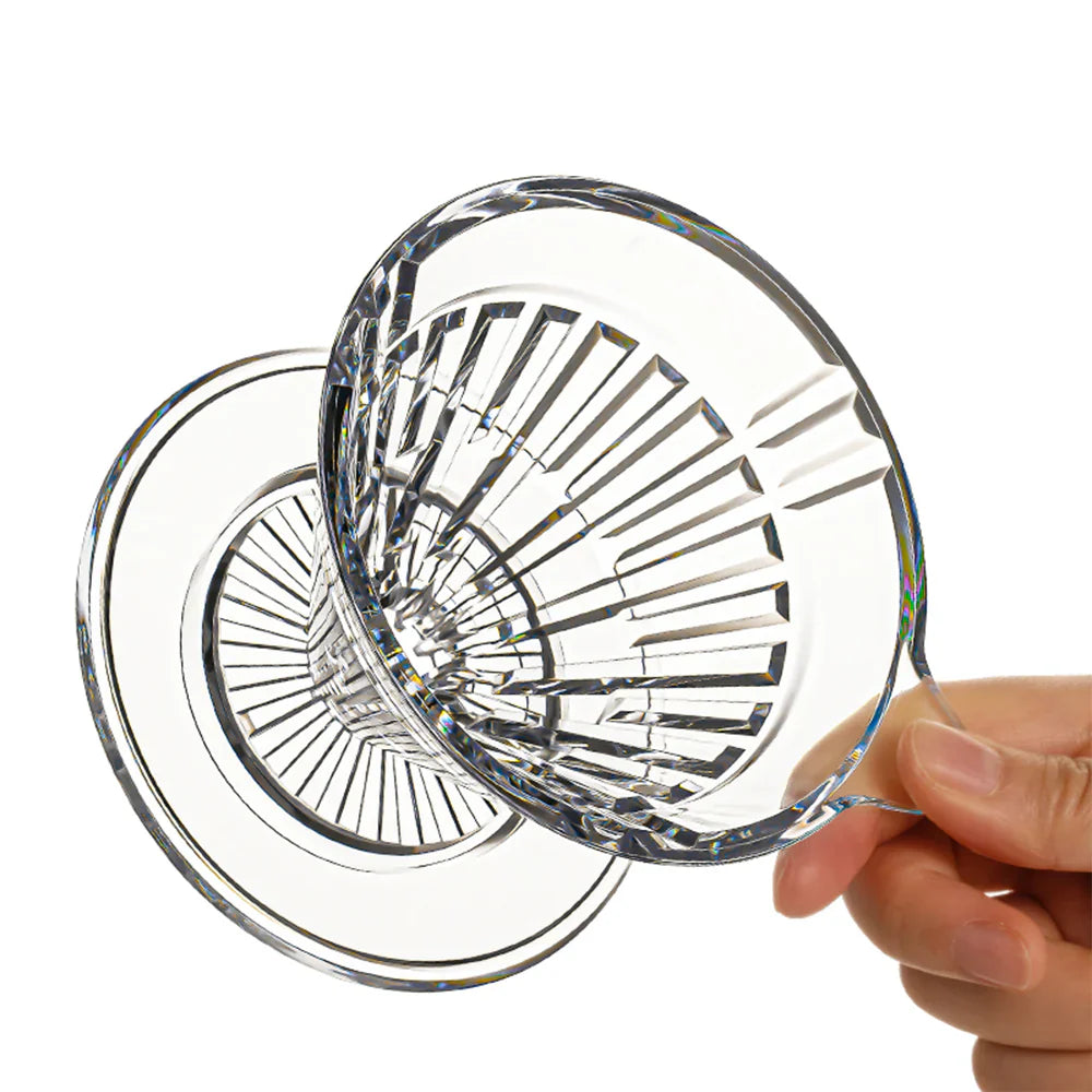 TIMEMORE Crystal Eye Turbo Dripper PCTG - Clear (New) 1-2 Cups