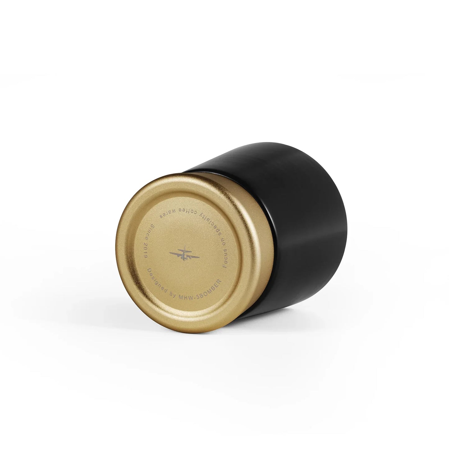 MHW-3BOMBER CERA SERIES CERAMIC CUP BLACK 80ml