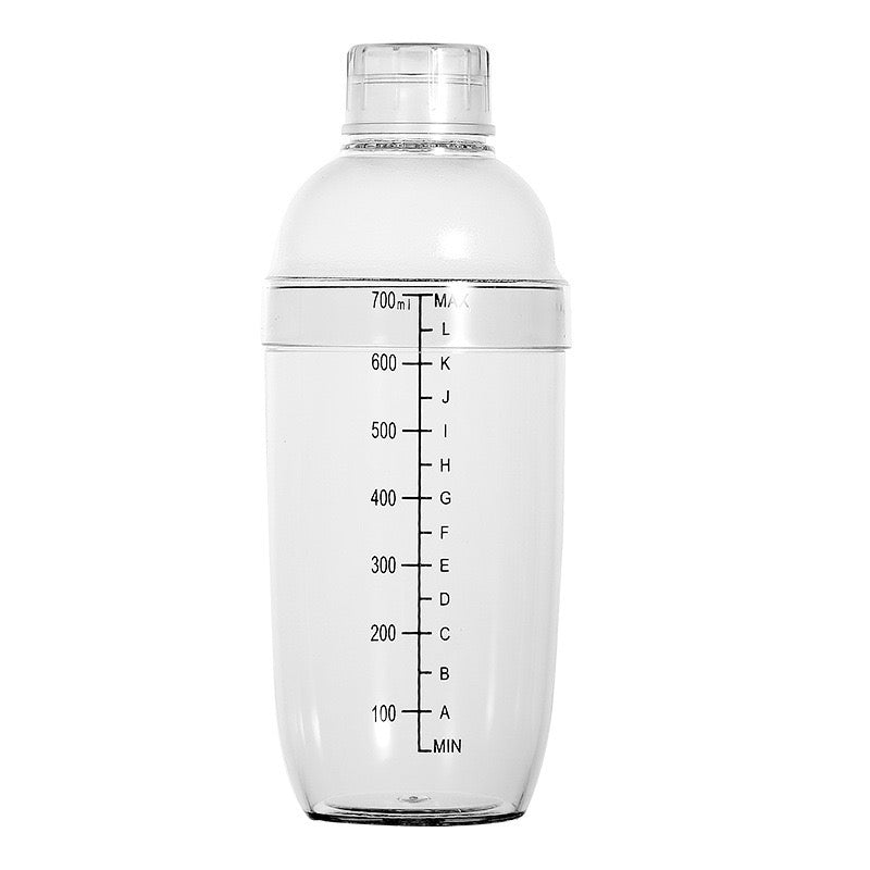 Plastic cocktail shaker 750ml
