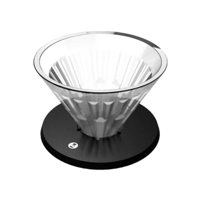 Timemore Crystal Eye Glass Dripper 02 PC Holder - Black