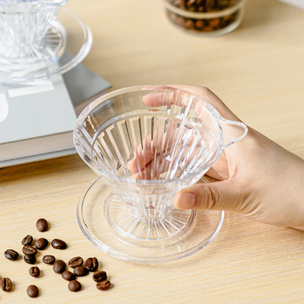 TIMEMORE Crystal Eye Turbo Dripper PCTG - Clear (New) 1-2 Cups