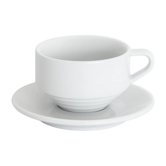 LOVERAMICS -Deco |220ml Cappuccino Cup and 14cm Cappuccino Saucer