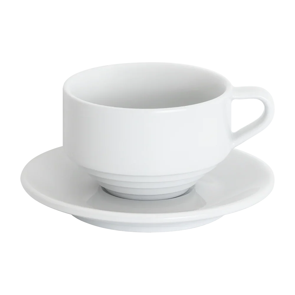 LOVERAMICS -Deco |220ml Cappuccino Cup and 14cm Cappuccino Saucer