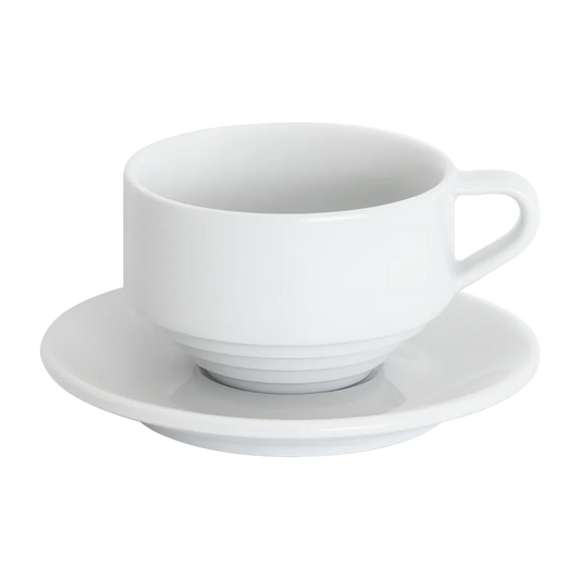 LOVERAMICS -Deco |220ml Cappuccino Cup and 14cm Cappuccino Saucer