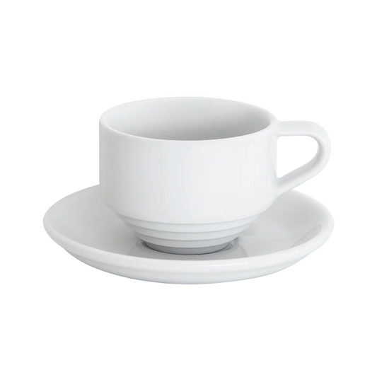 LOVERAMICS -Deco |165ml Flat White Cup and 13cm Shared Saucer
