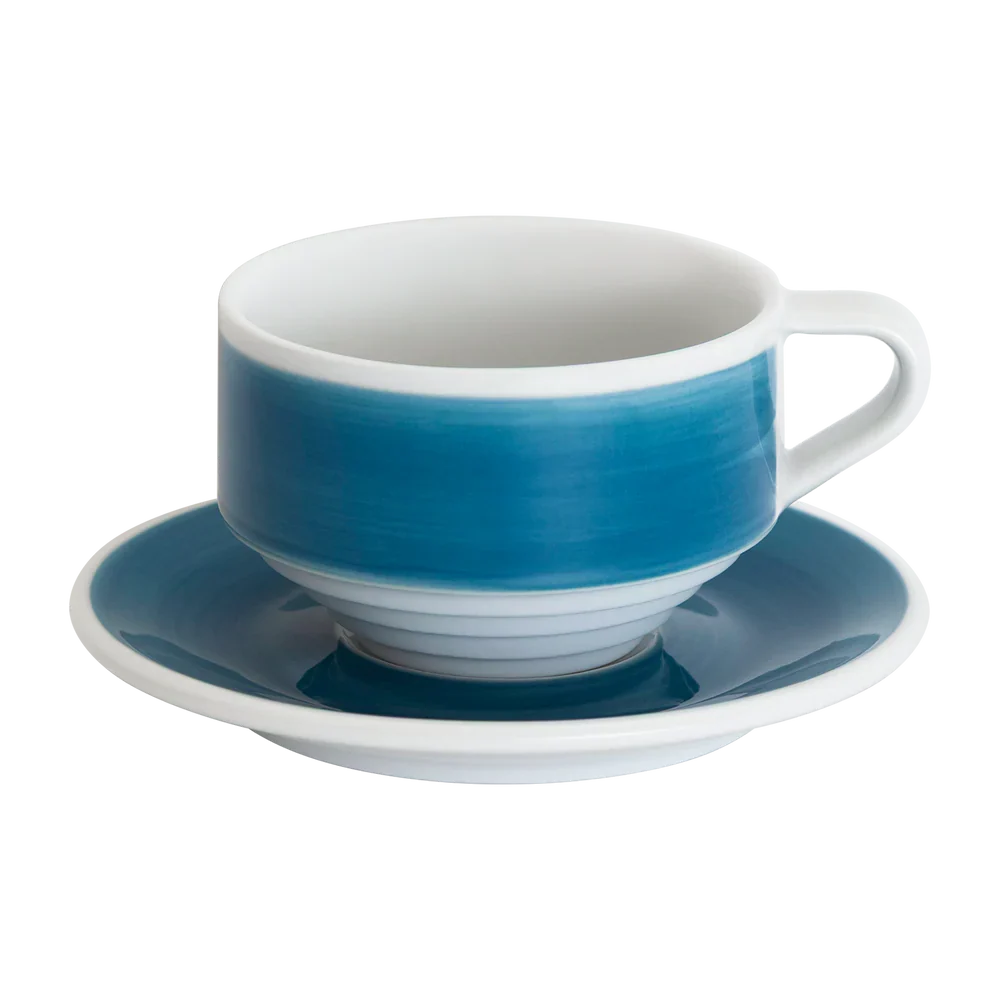 LOVERAMICS -Deco |220ml Cappuccino Cup and 14cm Cappuccino Saucer