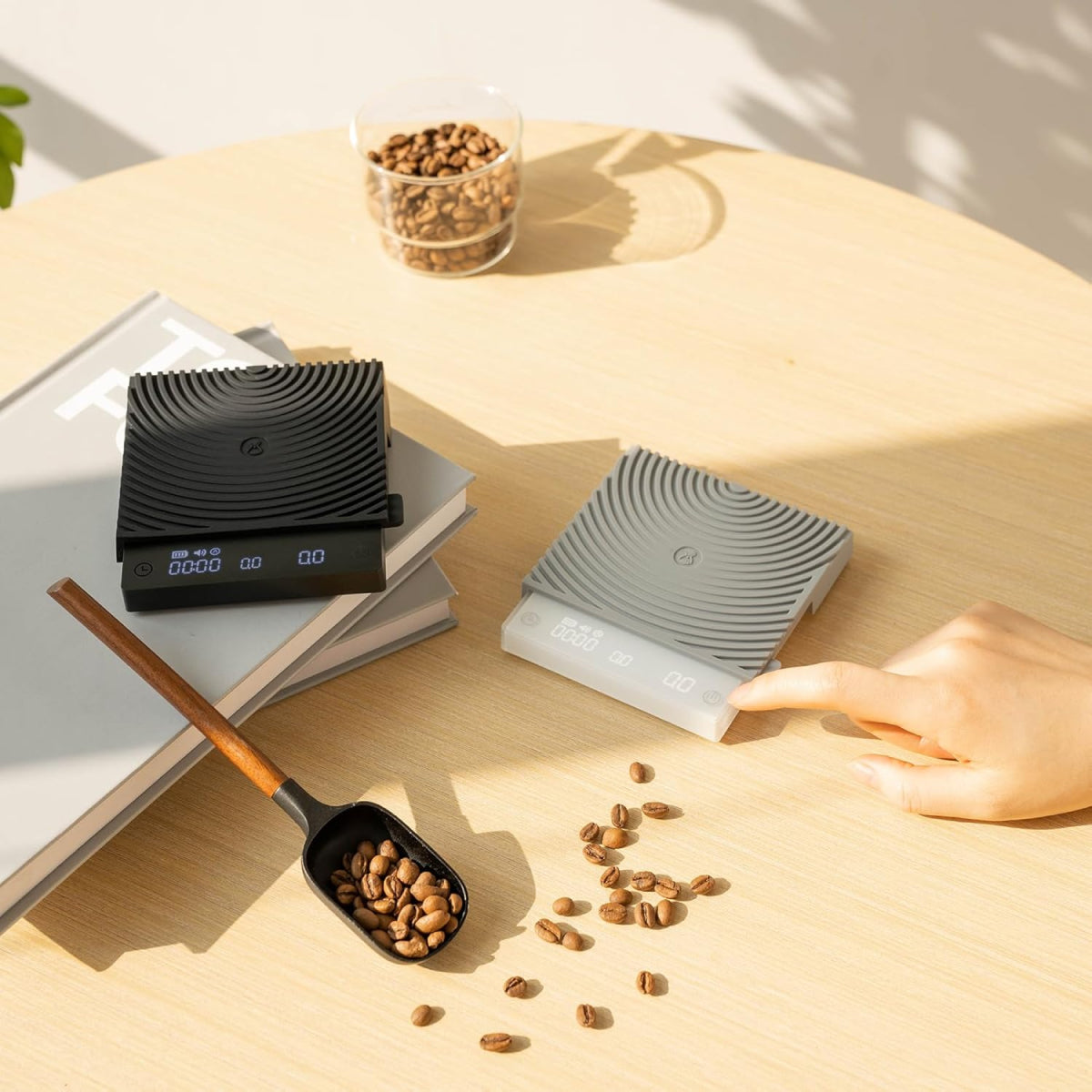 TIMEMORE Coffee Scale with Timer Basic Mini White