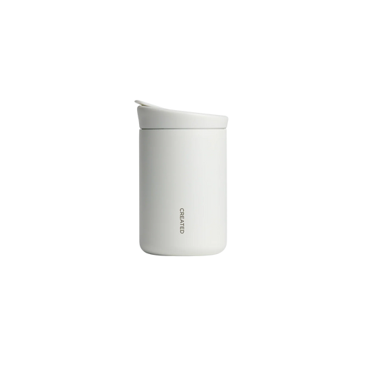 Created 8oz Nomad Tumbler - Flip Lid - White