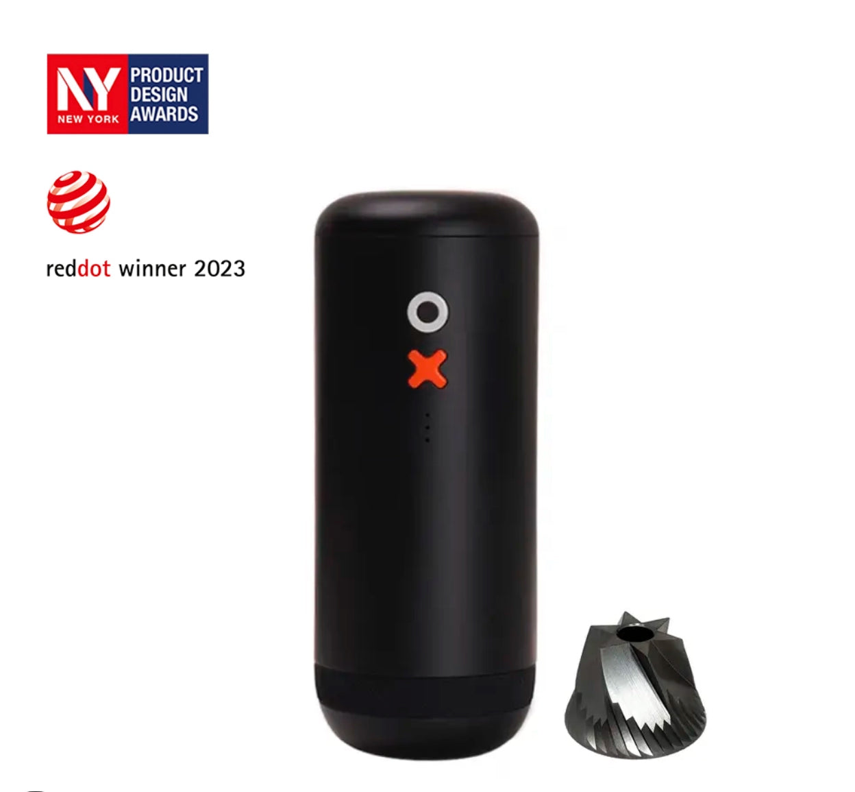 TIMEMORE X NUTTII OX METAL WIRELESS PORTABLE ELECTRIC COFFEE GRINDER