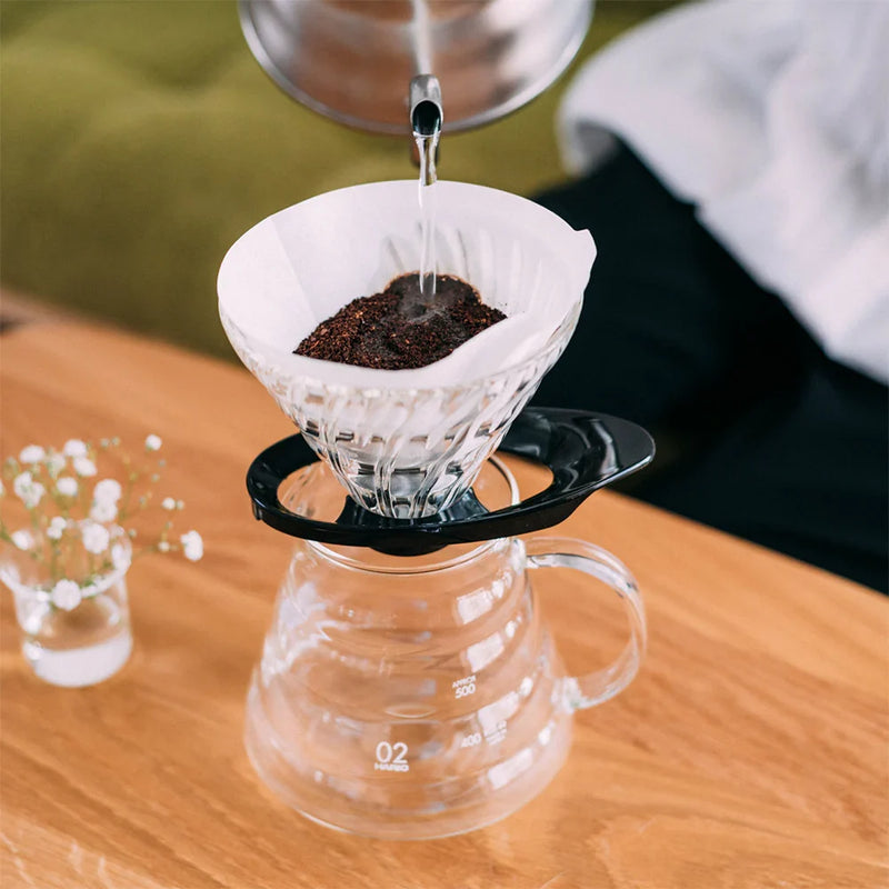 Hario V60 Dripper 02 - Glass Brewer Black