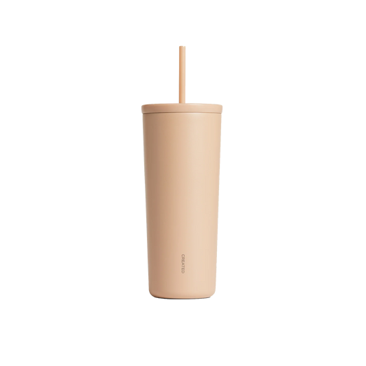 Created 24oz Cold Cup - Desert Tan
