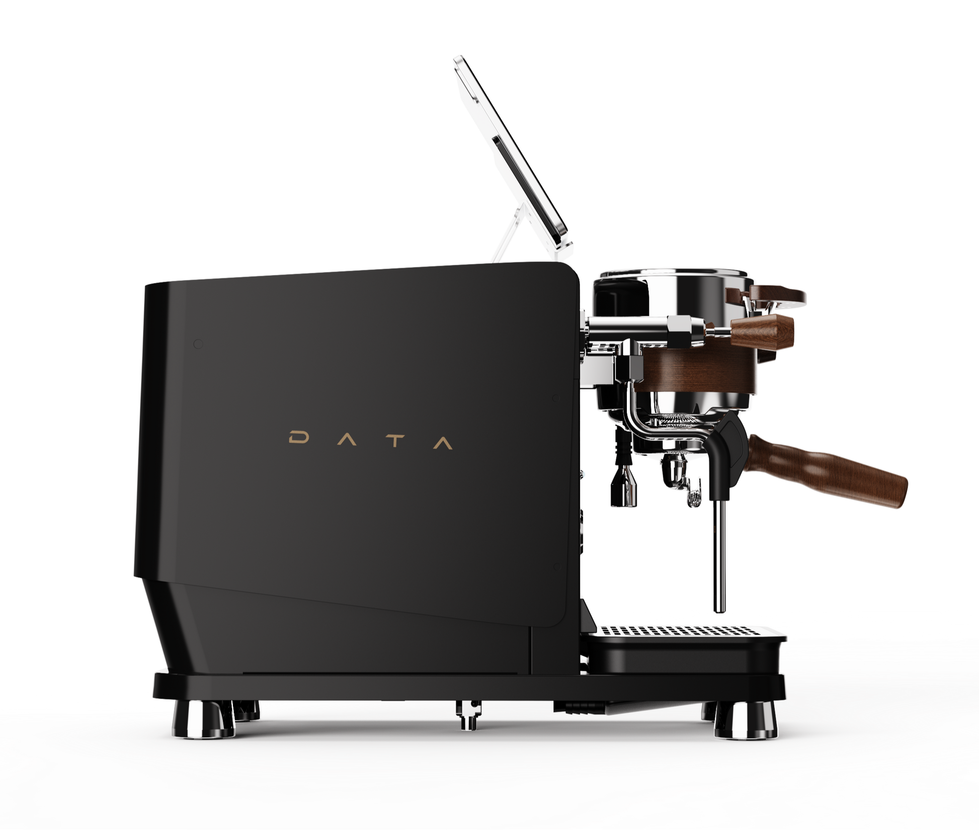Wendougee Data S - Espresso Machine Black (Silver)