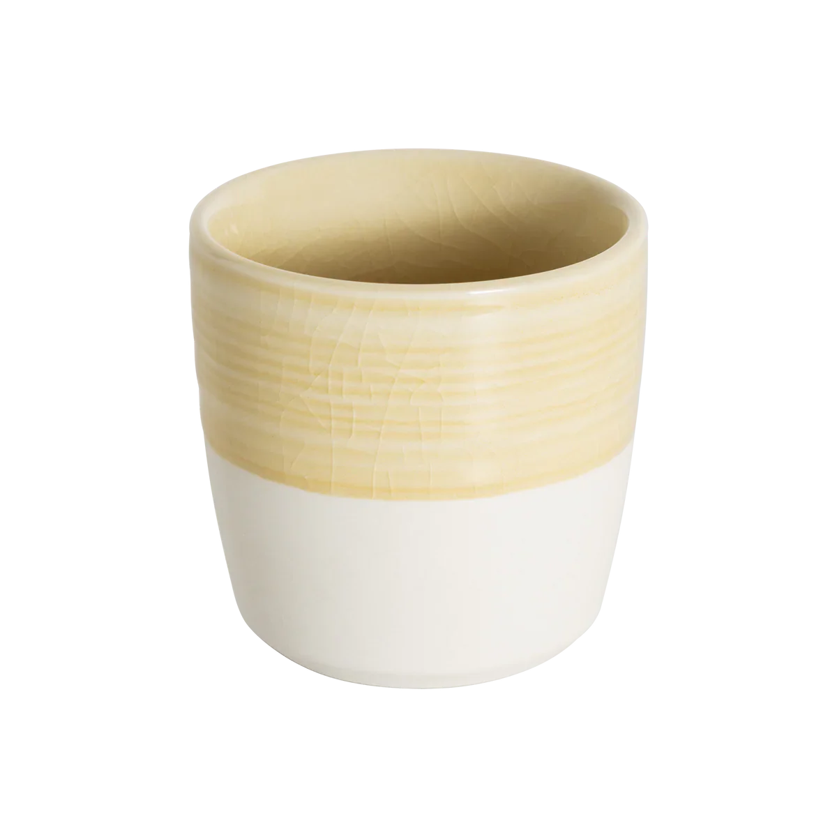 LOVERAMICS Brewers Dale Harris 150ml Flat White Cup - Yellow