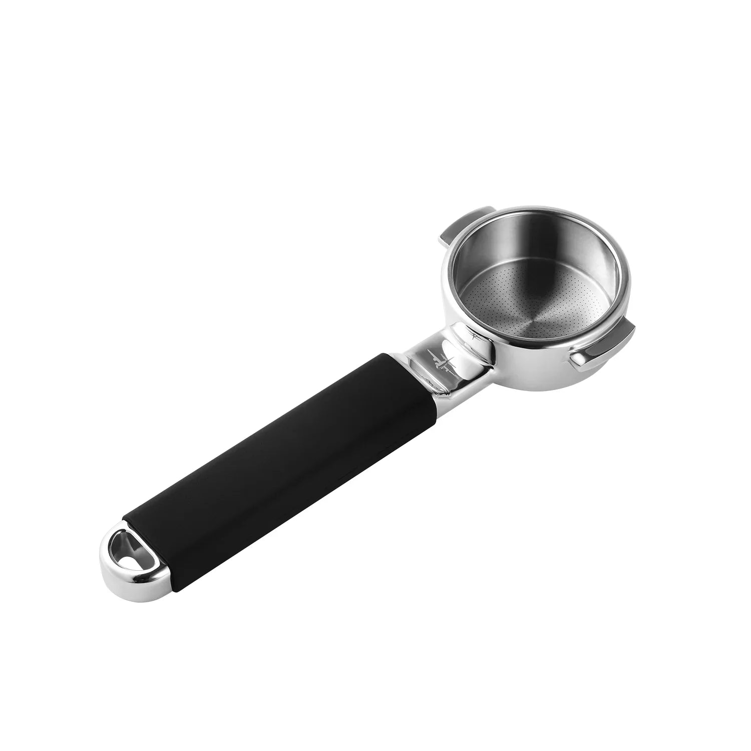 MHW-3BOMBER YU SERIES UNIBODY BOTTOMLESS PORTAFILTER With 891 precision filter holes to enhance extraction efficiency