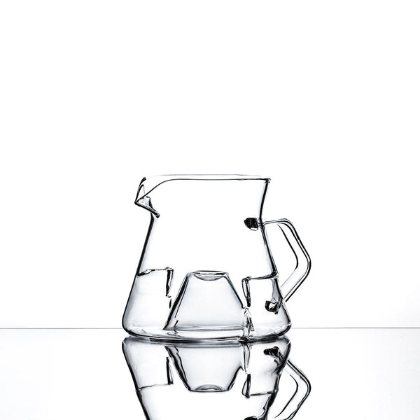 ICOSA Cyclone Carafe Small - 440 مل - شفاف