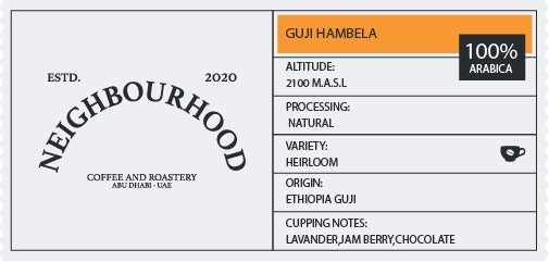 (8 xPods) - xbloom -Ethiopia Guji Hambela| neighbourhood Roastery