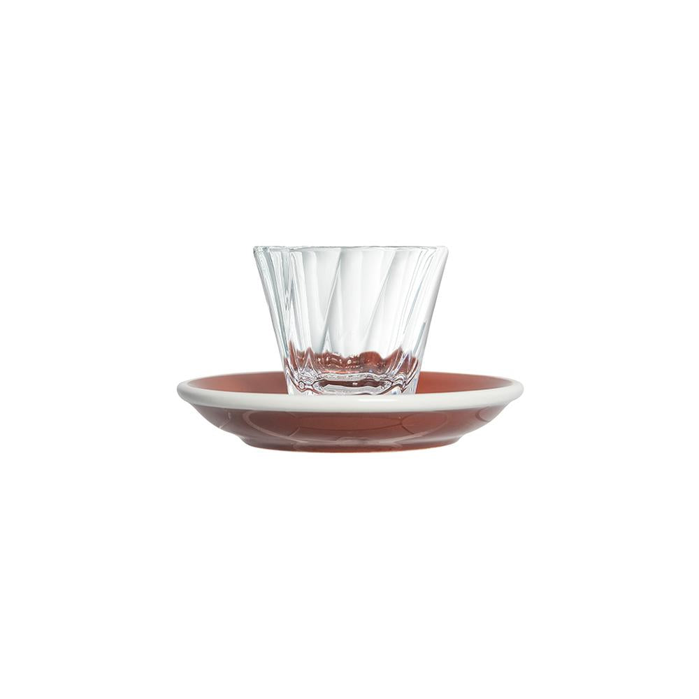 Urban 70ml Twisted Cortado Glass Clear
