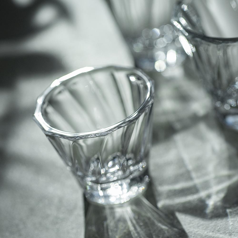 Urban 70ml Twisted Cortado Glass Clear