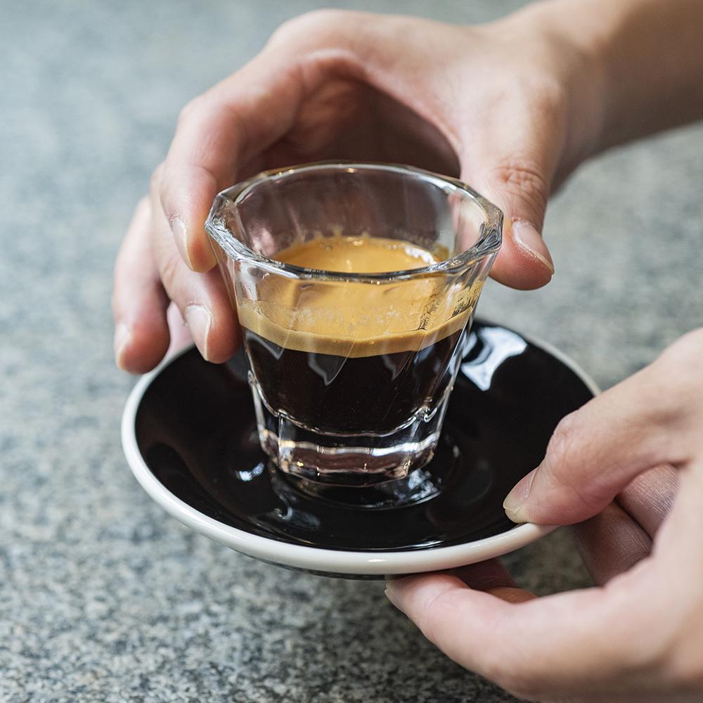Urban 70ml Twisted Cortado Glass Clear