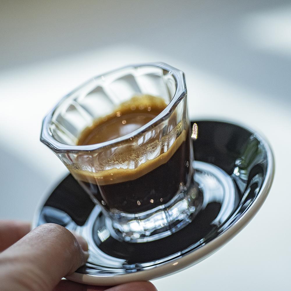 Urban 70ml Twisted Cortado Glass Clear