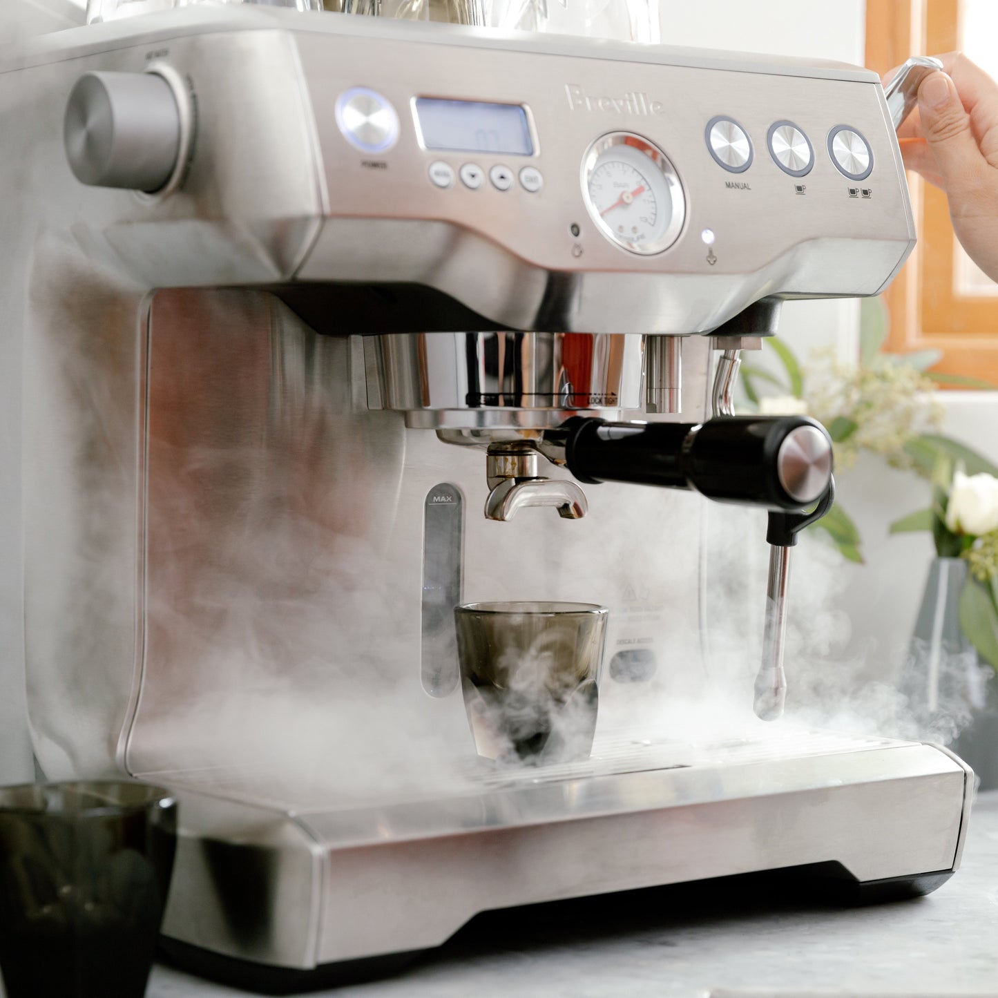 VERO Cappuccino Glass, Smoke