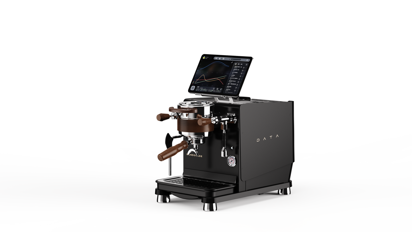 Wendougee Data S - Espresso Machine Black (Silver)