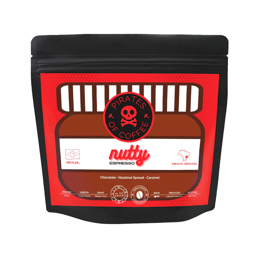 NUTTY Espresso: Brazil Honey Process | Pirates of coffee