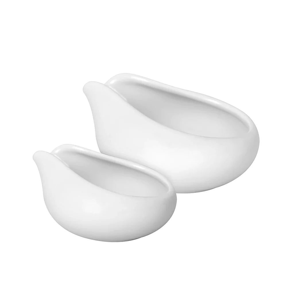 LOVERAMICS  CHAMPIONS SIGNATURE - SET OF 2 BEANS DOSING TRAYS - WHITE