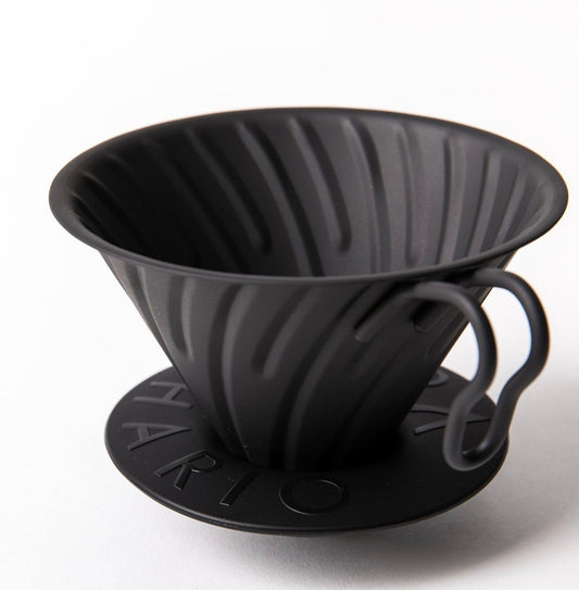 Hario Metal Coffee Dripper Matt Black 02